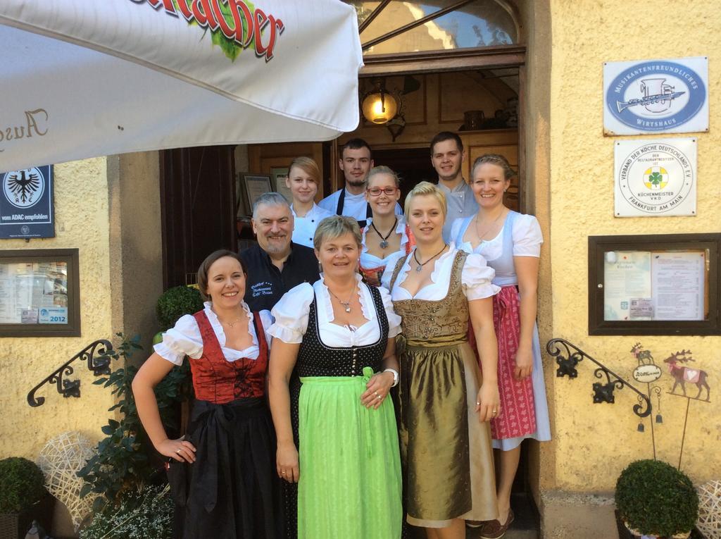 Gasthof Hotel Bauer Hersbruck Exteriör bild