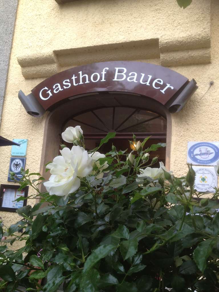 Gasthof Hotel Bauer Hersbruck Exteriör bild