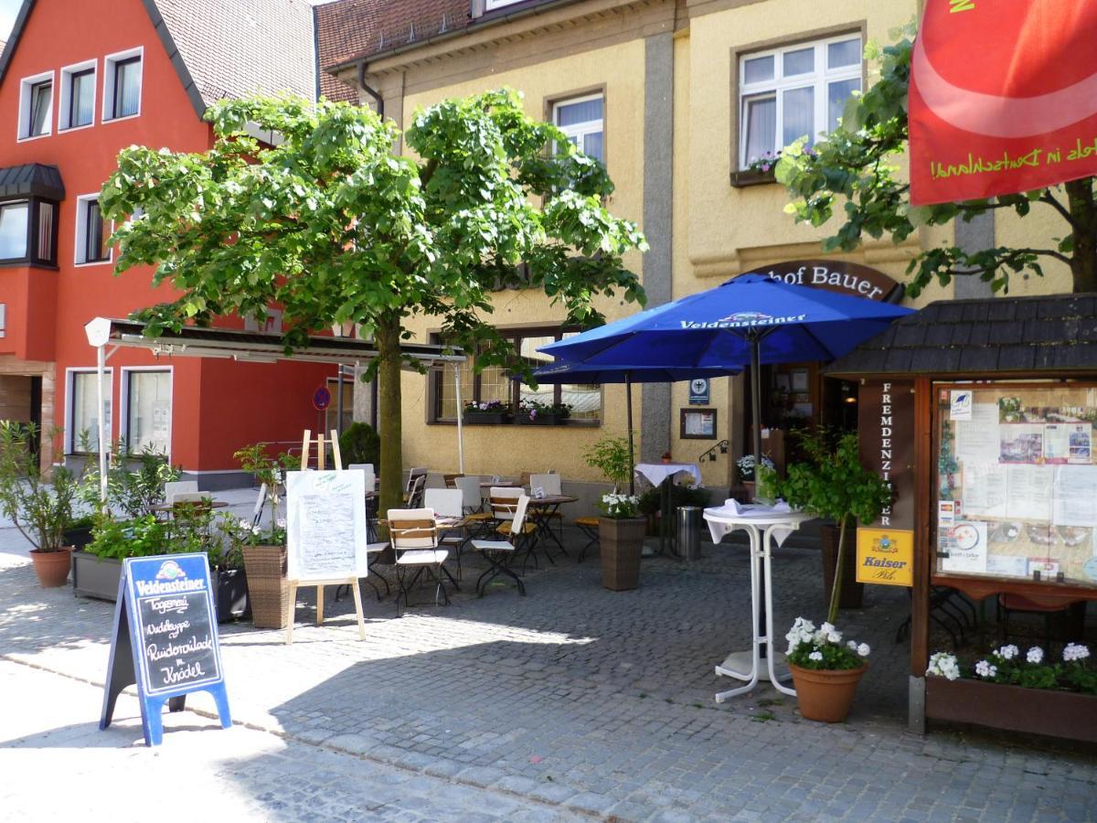 Gasthof Hotel Bauer Hersbruck Restaurang bild